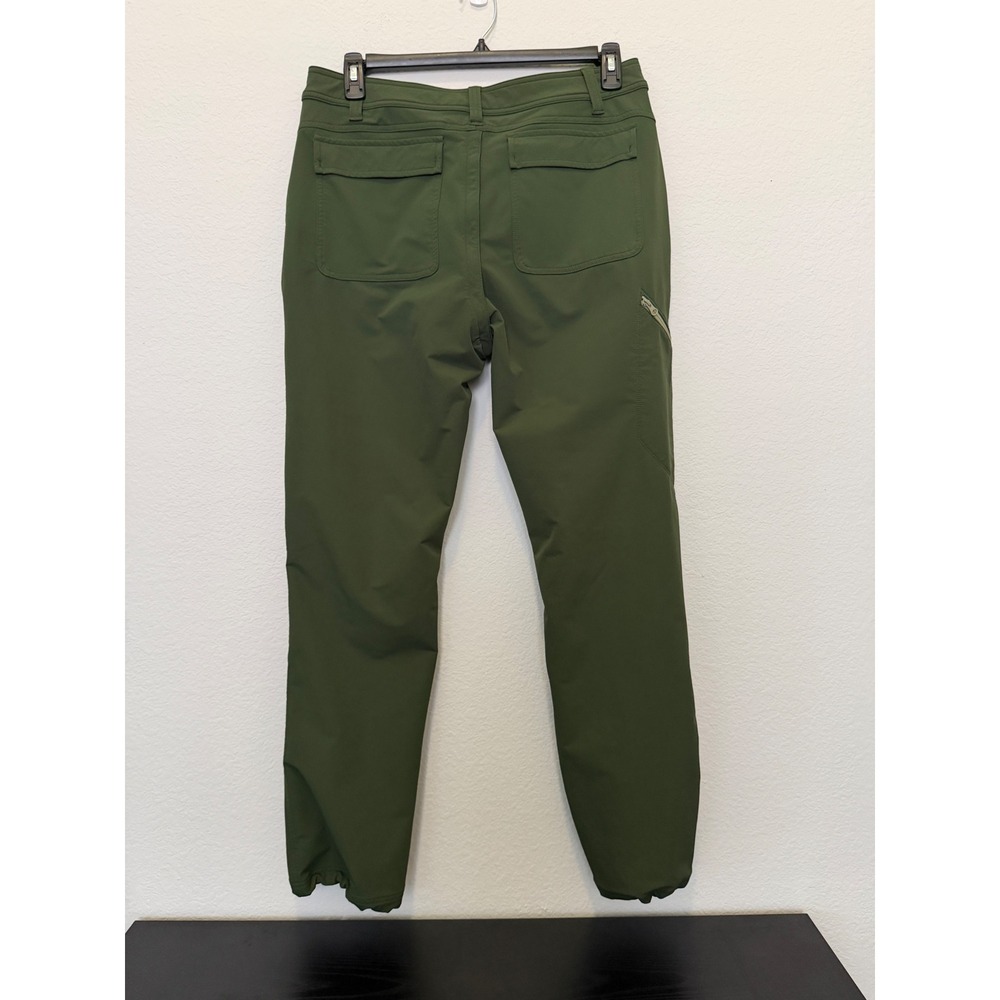 Gnara Go There Hiking Pants Women 12 Olive GoFly Roll Tab Outdoor Travel Stretch - Picture 15 of 17
